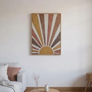 Sun Rays Canvas Wall Art, 12x16